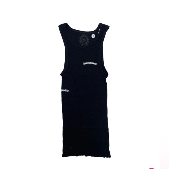 Chrome Hearts Other - CHROME HEARTS SCROLL LOGO "F*CK YOU" TANKTOP